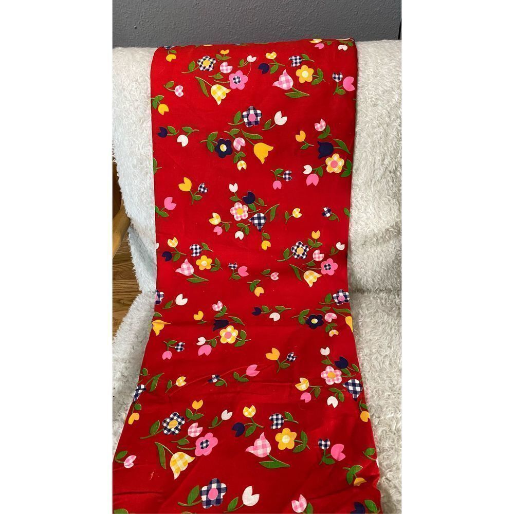 𝅺VINTAGE Marcus Brothers Textiles floral fabric